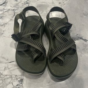 Army Green Chaco Sandals Size W 6